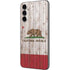 California Flag Dark Wood Galaxy A14 5G Skin